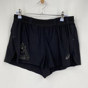 Asics‎ mens black running shorts
